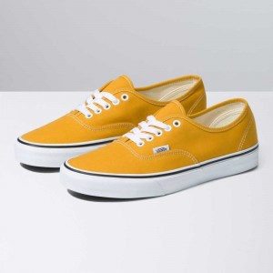 Dámské Classic Vans Color Theory Authentic Žluté | VPEGN3612