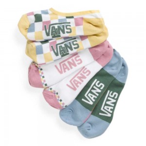 Dámské Ponožky Vans Check It Canoodle 3 Pack 6.5-10 Viacfarebný | THGNS7642