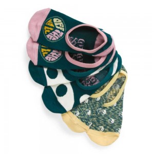 Dámské Ponožky Vans OTW Peace Canoodle 3 Pack 6.5-10 Viacfarebný | MNAHY3918