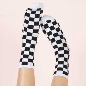 Dámské Ponožky Vans Ticker Size 6.5-10 Černé | TSXRC7631