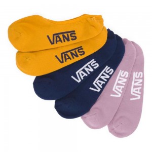 Pánské Ponožky Vans Classic Super No Show 3 Pack 6.5-9 Viacfarebný | JGDTX0749