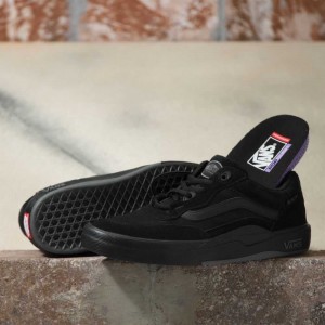 Pánské Skate Boty Vans Wayvee Černé Černé | HJOMQ0347