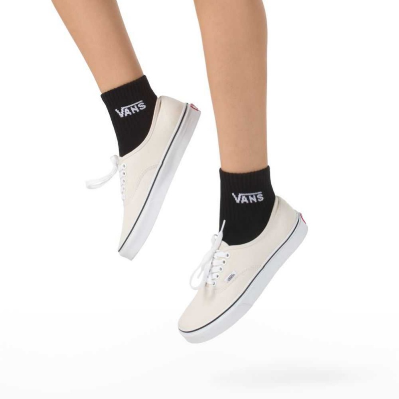 Dámské Ponožky Vans Half Crew Size 6.5-10 Černé | UZFCR6749